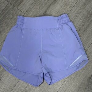Lululemon Athletica Lavender Athletic Shorts